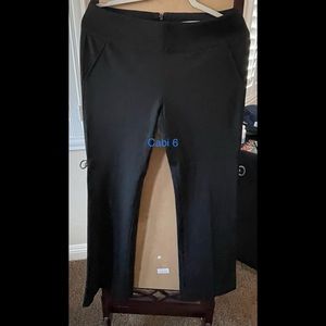 Cabi size 6 boot cut ponte